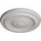 Ekena Millwork Maria Ceiling Medallion (Fits Canopies up to 1 3/4"), 9 5/8"OD x 1 1/8"P, Ultra Pure White CM09MAUWF - alternate 2